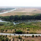 Teren langa lac Naipu